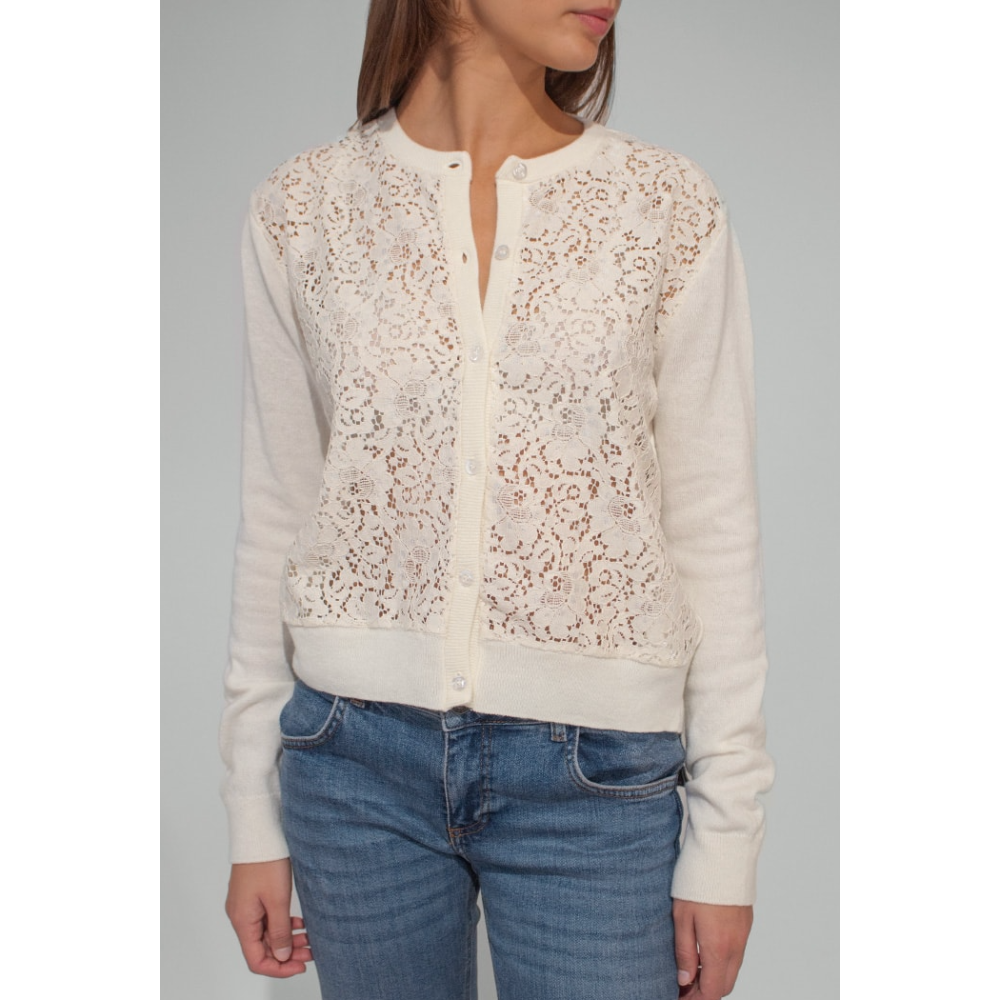 (sale) subdued ⋆ Lace Cardigan-細節圖4