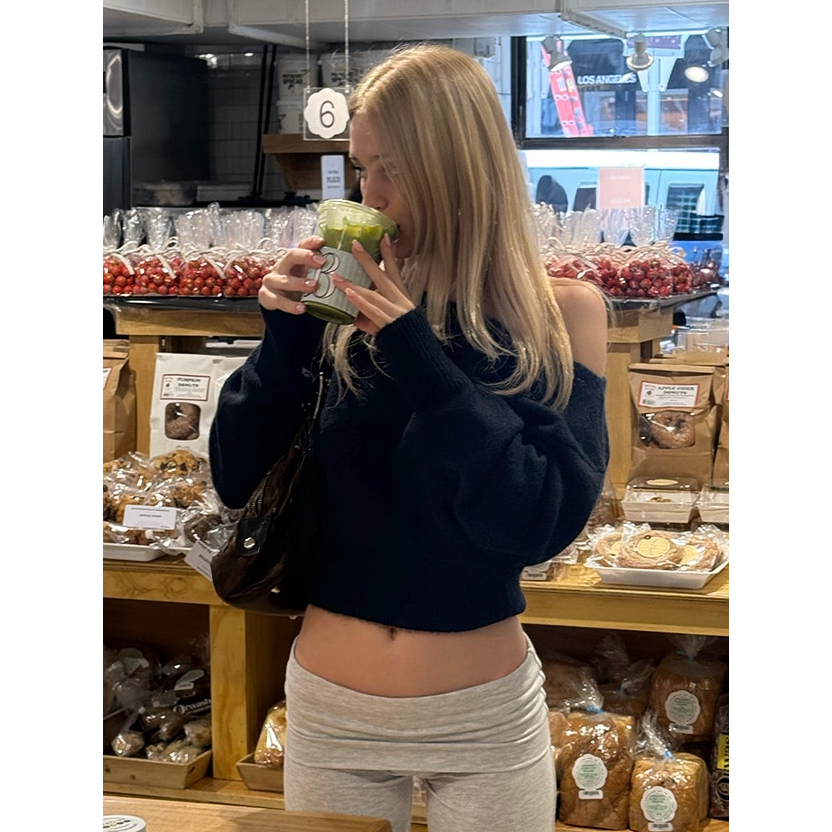 (sale) subdued ⋆ 兩色 Boat Neck Sweater-細節圖3