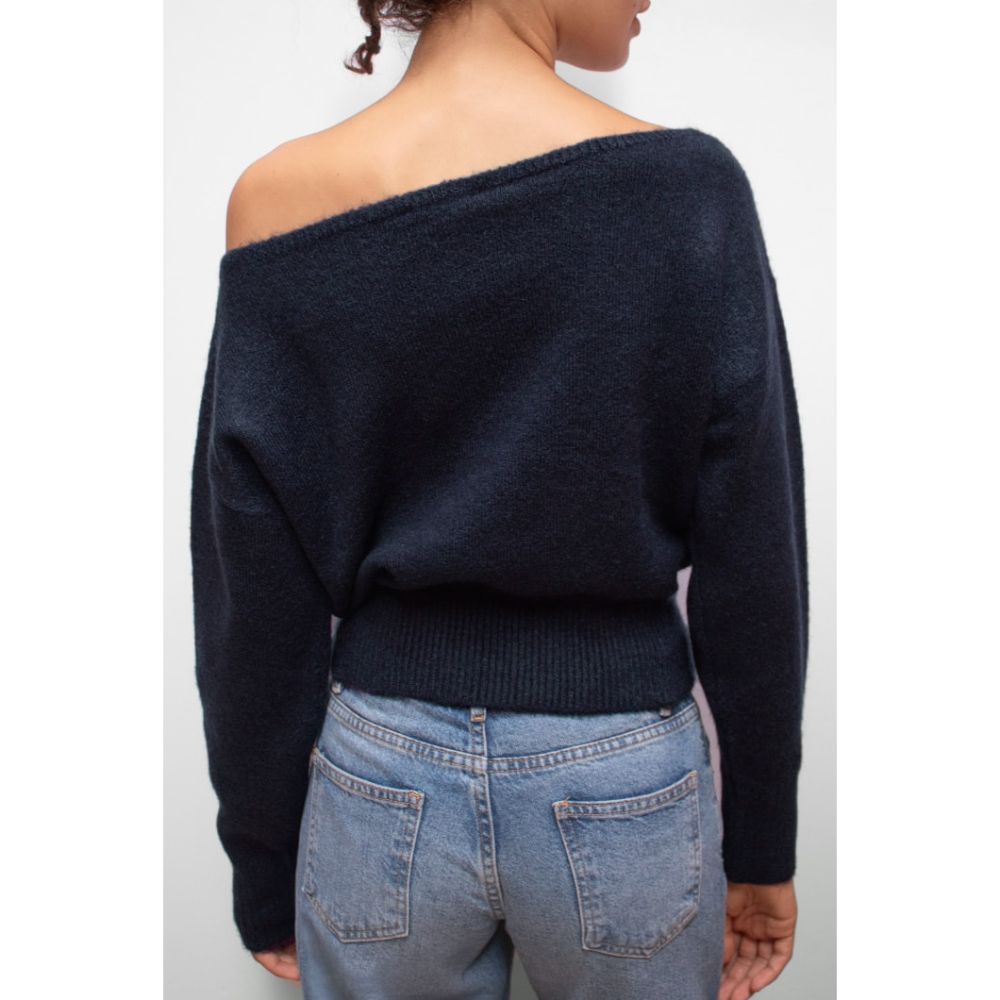 (sale) subdued ⋆ 兩色 Boat Neck Sweater-細節圖5