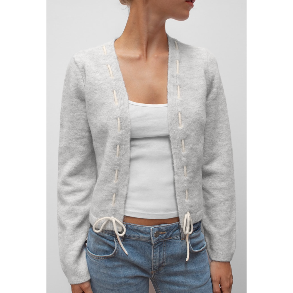 (sale) subdued ⋆ Open Cardigan-細節圖5