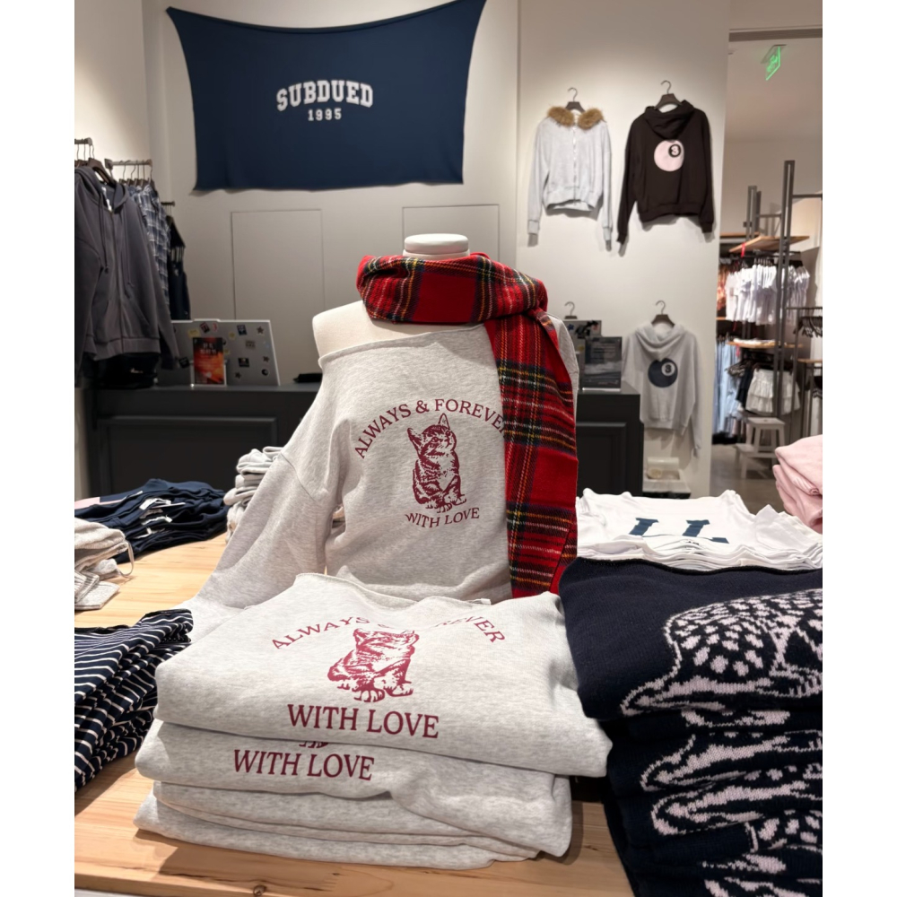 (sale) subdued ⋆ Cat Lover Sweatshirt-細節圖3