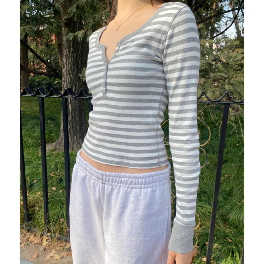 Zelly Striped Top-細節圖2