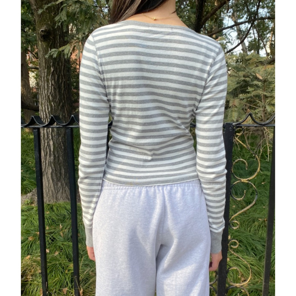 Zelly Striped Top-細節圖3