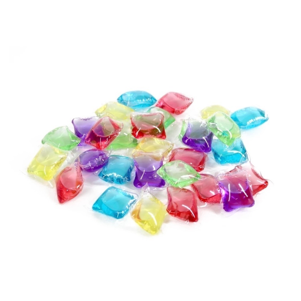 【十八啦🎲商城-台灣現貨】洗衣膠囊 三合一洗衣膠囊 衣領清潔劑 洗衣凝膠球 洗衣精 洗衣粉 衣服清潔劑 8g-細節圖3