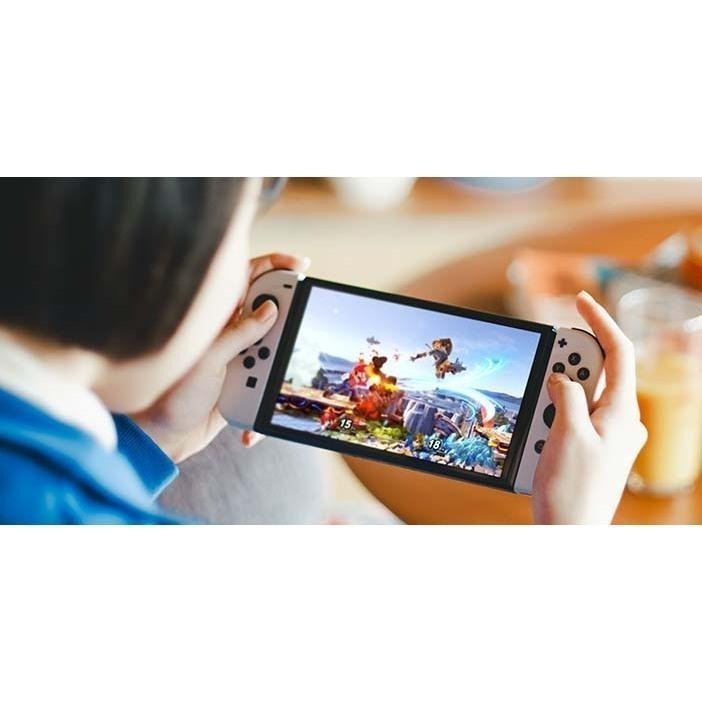 任天堂 Switch 主機 OLED 白白 主機-細節圖6