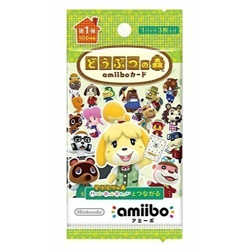 任天堂 Switch amiibo卡 動物森友會 繁體中文版-規格圖3