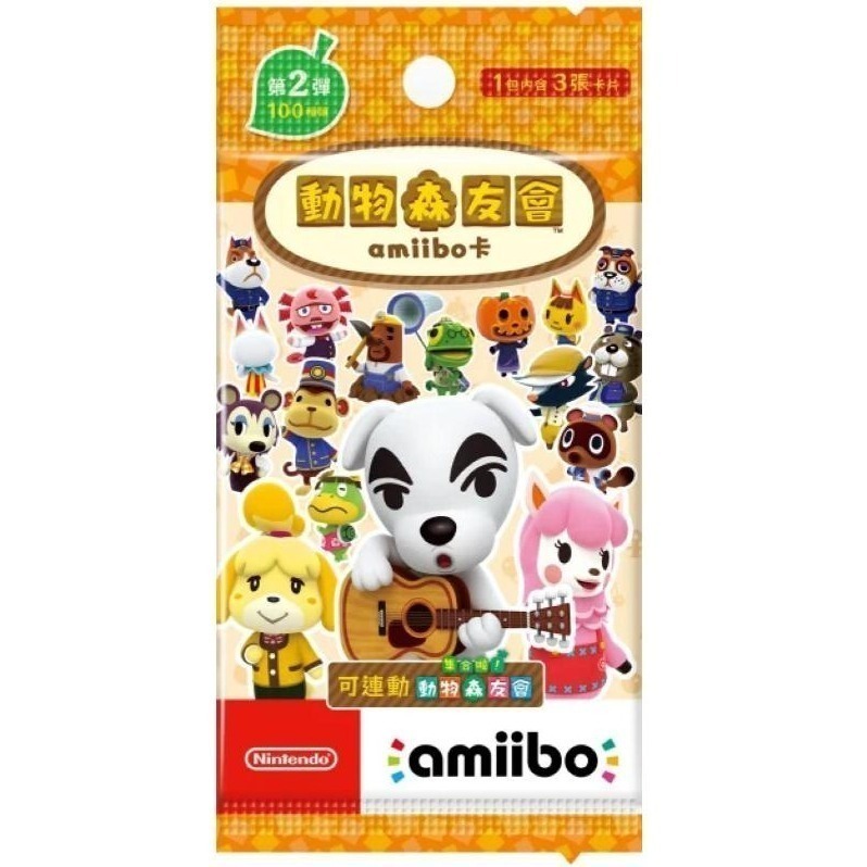 任天堂 Switch amiibo卡 動物森友會 繁體中文版-規格圖3