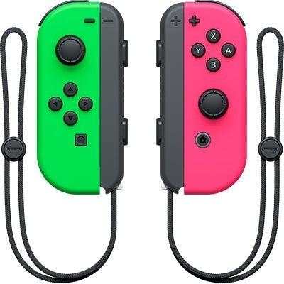 任天堂 原廠 台灣貨 左右手控制器 Joy-Con 淡雅粉紅 紅藍-規格圖1