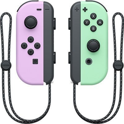 任天堂 原廠 台灣貨 左右手控制器 Joy-Con 淡雅粉紅 紅藍-規格圖1