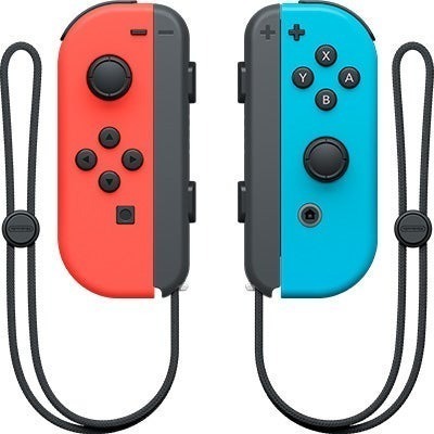 任天堂 原廠 台灣貨 左右手控制器 Joy-Con 淡雅粉紅 紅藍-規格圖1
