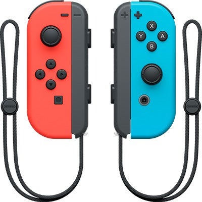 佳里金佳人｜任天堂 原廠 台灣貨 左右手控制器 Joy-Con 淡雅粉紅 紅藍-規格圖1