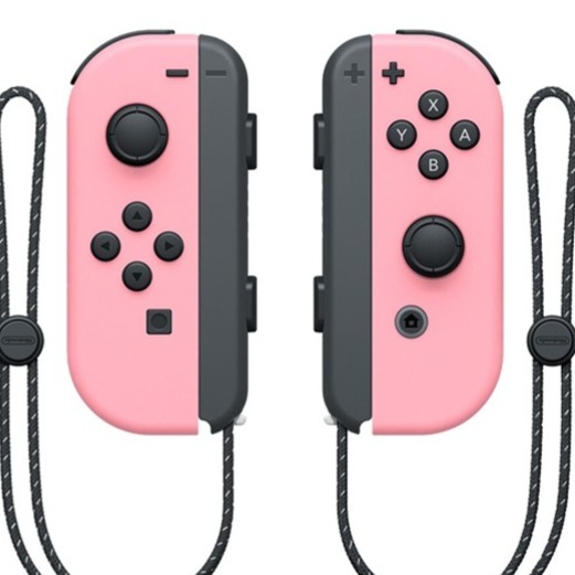 任天堂 原廠 台灣貨 左右手控制器 Joy-Con 淡雅粉紅 紅藍-規格圖1