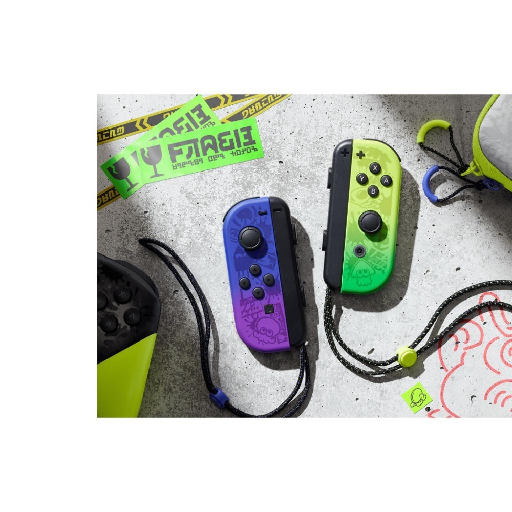 佳里金佳人｜任天堂 Switch 主機 OLED 漆彈大作戰 主機-細節圖4