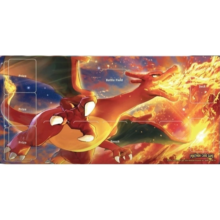 佳里金佳人｜ 寶可夢卡牌 正版 桌墊 卡墊 噴火龍 耿鬼 仙后 PTCG-規格圖7