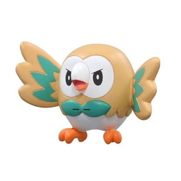 正版 寶可夢公仔 玩具 MS-24 木木梟 TAKARA TOMY-細節圖2
