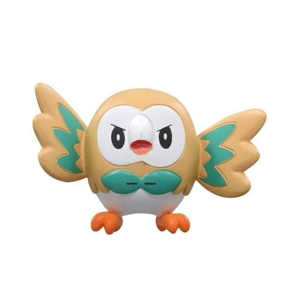 正版 寶可夢公仔 玩具 MS-24 木木梟 TAKARA TOMY-細節圖3