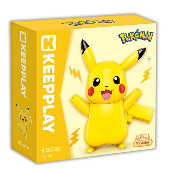 佳里金佳人｜ NS Keeppley積木 寶可夢 圓頭系列積木 耿鬼 皮卡丘 卡比獸 波加曼 波克比 胖丁-規格圖7