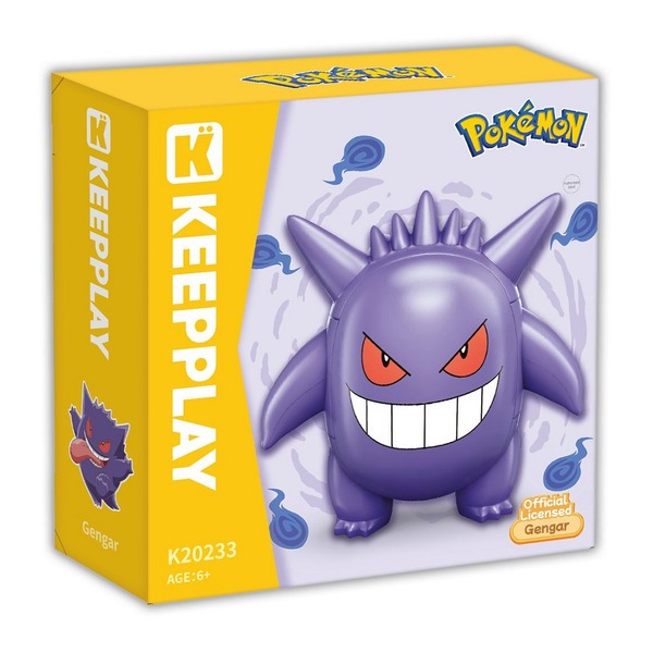 佳里金佳人｜ NS Keeppley積木 寶可夢 圓頭系列積木 耿鬼 皮卡丘 卡比獸 波加曼 波克比 胖丁-規格圖7