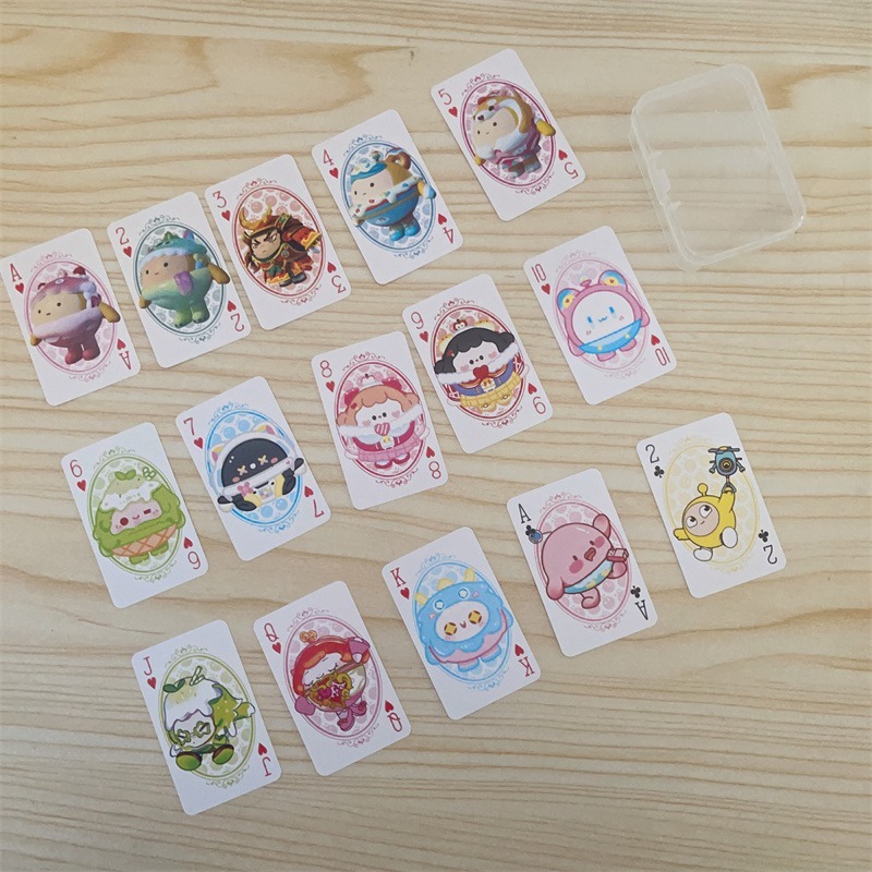 迷你尺寸 蛋仔派對 雷射撲克牌 隨機出貨-細節圖5