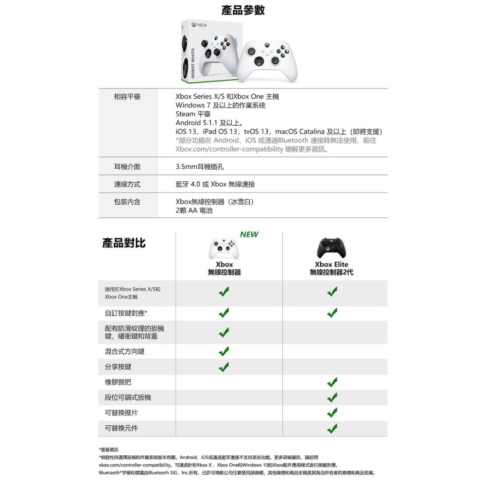 Microsoft 微軟 XBOX 原廠 無線控制器手把 PC手把 Xbox Series S X-細節圖5