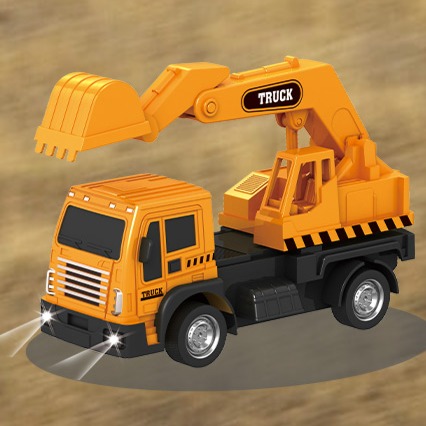 佳里金佳人｜ 挖土機 吊車 砂石車 遙控工程車 遙控車 附贈三菱AA電池-規格圖6