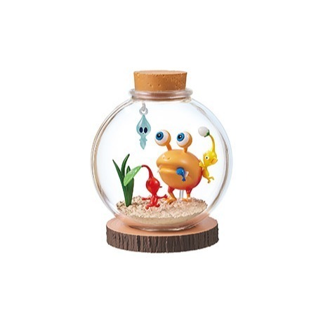 盒玩 Re-MeNT 皮克敏 PIKMIN 盆栽景品 瓶中世界 盲盒-細節圖6