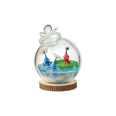 (預購)盒玩 Re-MeNT 皮克敏 PIKMIN 盆栽景品 瓶中世界 盲盒-細節圖3