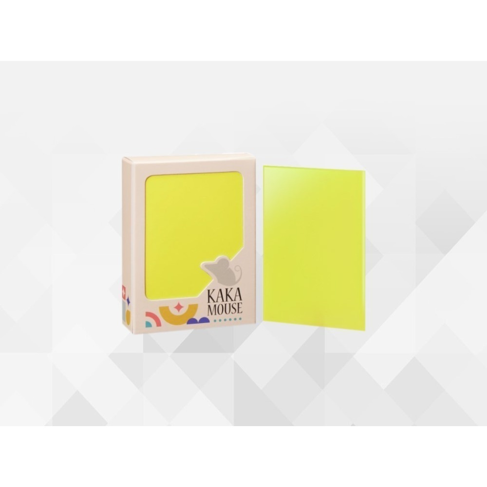 佳里金佳人｜  鼠卡卡 66*91mm 第二層 磨砂卡套 豎插 寶可夢卡牌 航海王卡牌 七龍珠TCG卡牌-規格圖6