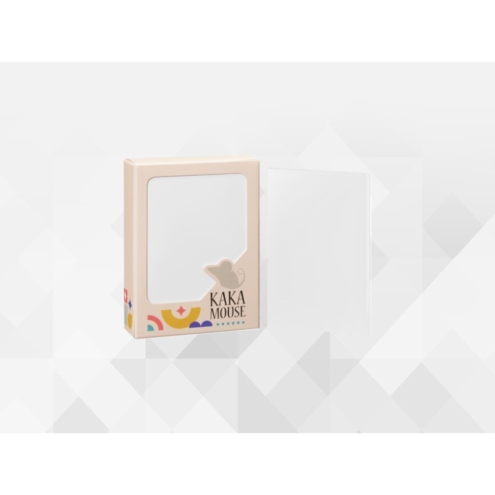 佳里金佳人｜  鼠卡卡 66*91mm 第二層 磨砂卡套 豎插 寶可夢卡牌 航海王卡牌 七龍珠TCG卡牌-規格圖6