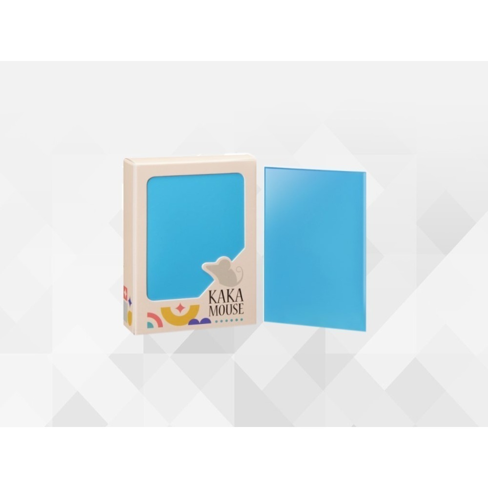 佳里金佳人｜  鼠卡卡 66*91mm 第二層 磨砂卡套 豎插 寶可夢卡牌 航海王卡牌 七龍珠TCG卡牌-規格圖6