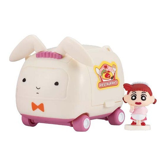 蠟筆小新 扮裝車車 扭蛋 整套-細節圖3