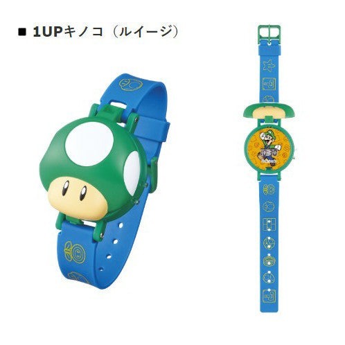 正版 超級瑪利歐道具造型電子錶 扭蛋 電子錶 手錶 可換電池 全6種 T-ARTS-規格圖5