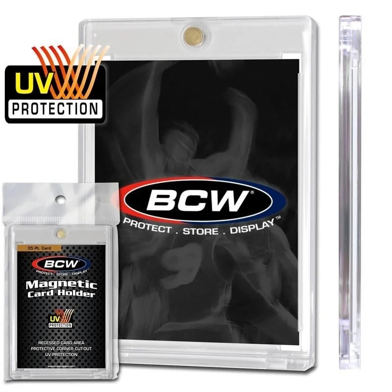 BCW 35pt 55pt 100pt 磁吸壓克力卡磚-規格圖1