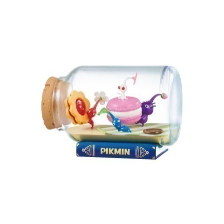盒玩 Re-MeNT 皮克敏 PIKMIN 盆栽景品 瓶中世界 第二彈 盲盒-細節圖2