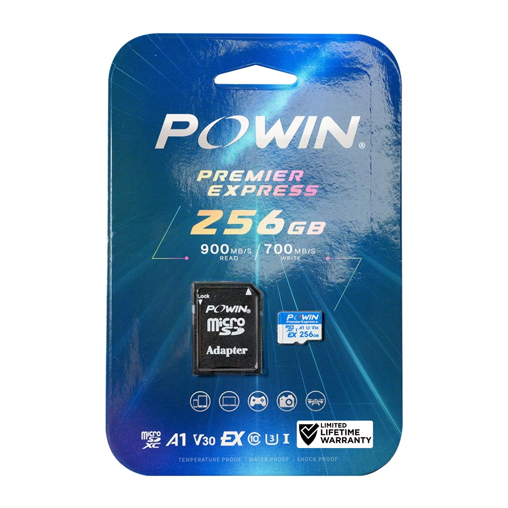 佳里金佳人｜  寶威 NS2專用 Powin microSD EXPRESS記憶卡 256G  512G 1TB-規格圖3