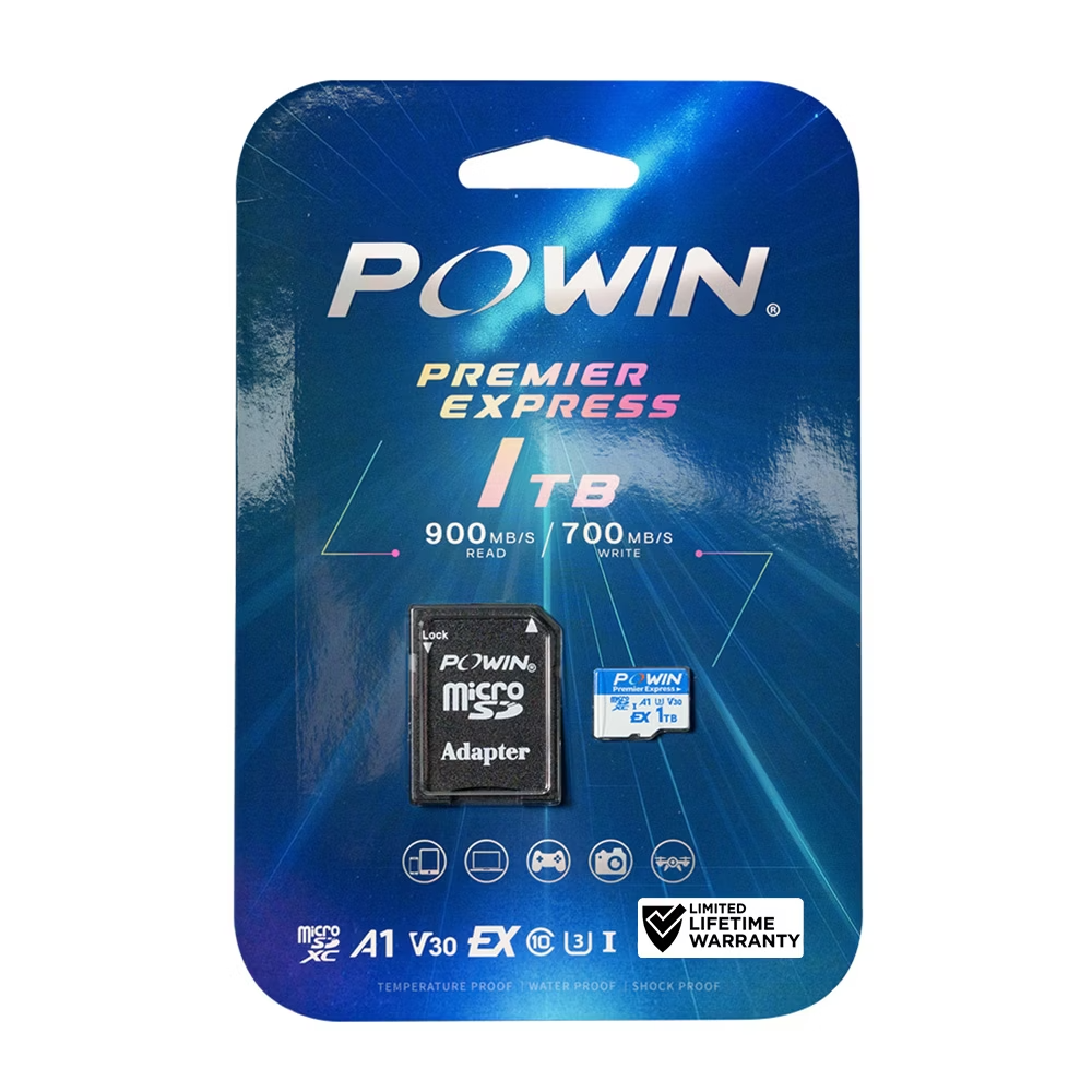 佳里金佳人｜  寶威 NS2專用 Powin microSD EXPRESS記憶卡 256G  512G 1TB-規格圖3