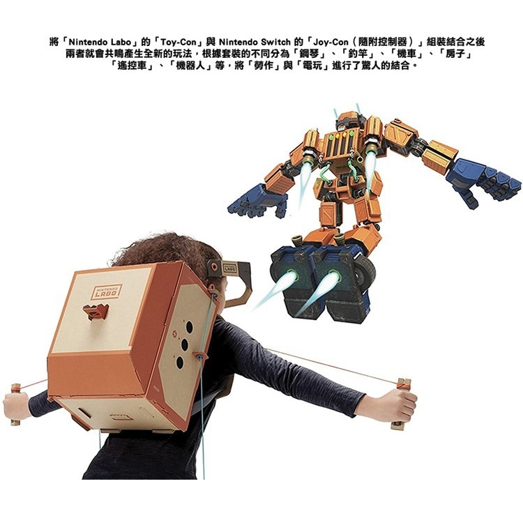 佳里金佳人｜NS 任天堂實驗室 LABO Toy-Con02 ROBO  日版-細節圖3