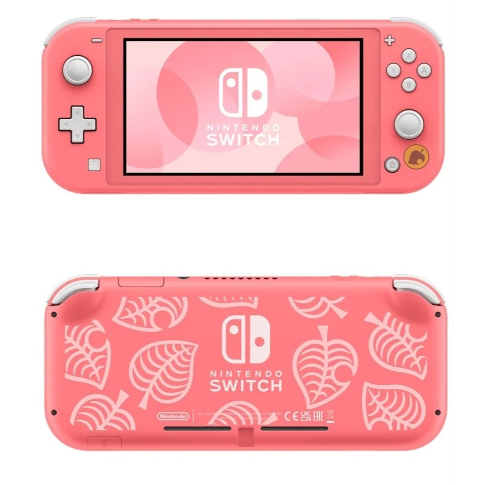 佳里金佳人｜任天堂 NS Lite 動物森友會 主機組合 粉 + 遊戲片-細節圖2