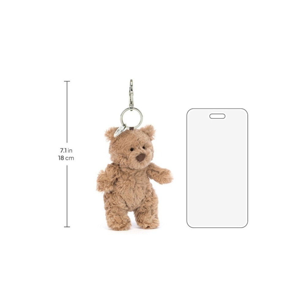 Jellycat 巴塞羅熊吊飾 熊熊 Bartholomew Bear 保證正品-細節圖2