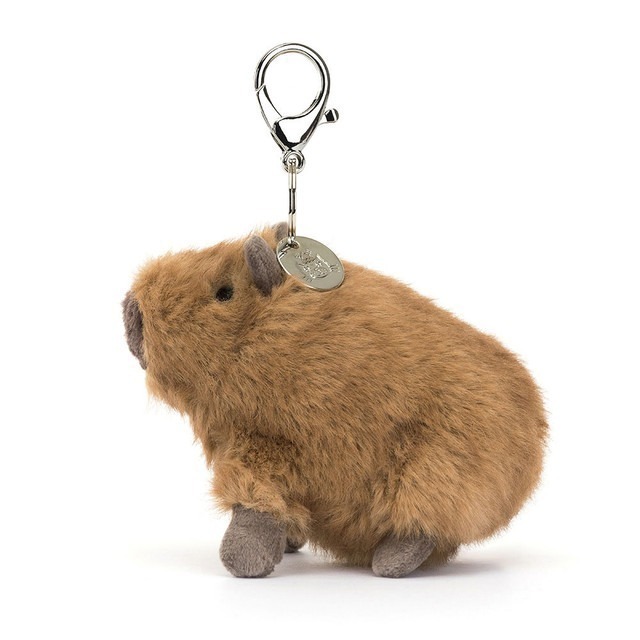 Jellycat 水豚吊飾 卡比巴拉 Capybara 保證正品 (韓國直購)-細節圖3