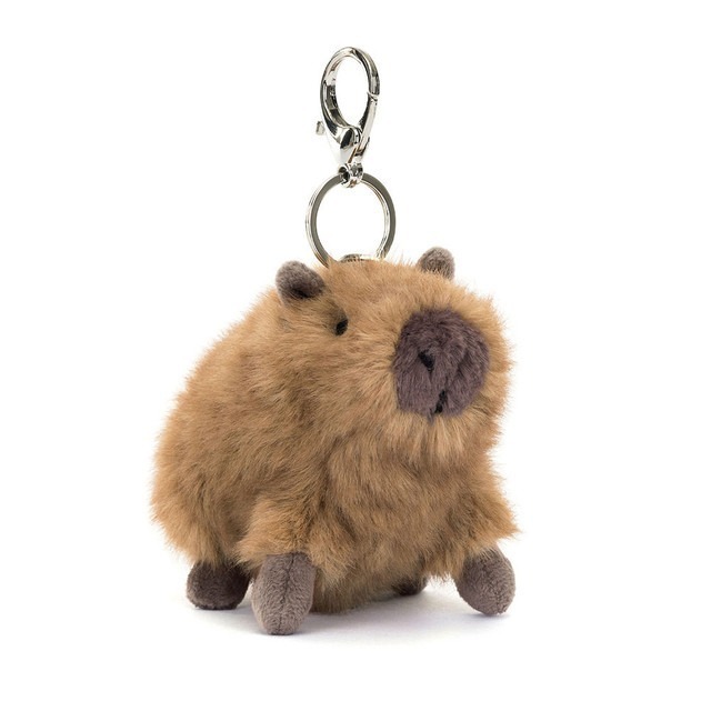 Jellycat 水豚吊飾 卡比巴拉 Capybara 保證正品 (韓國直購)-細節圖7