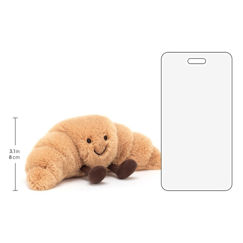 Jellycat 可頌 8公分 Croissant 玩偶 保證正品-細節圖5