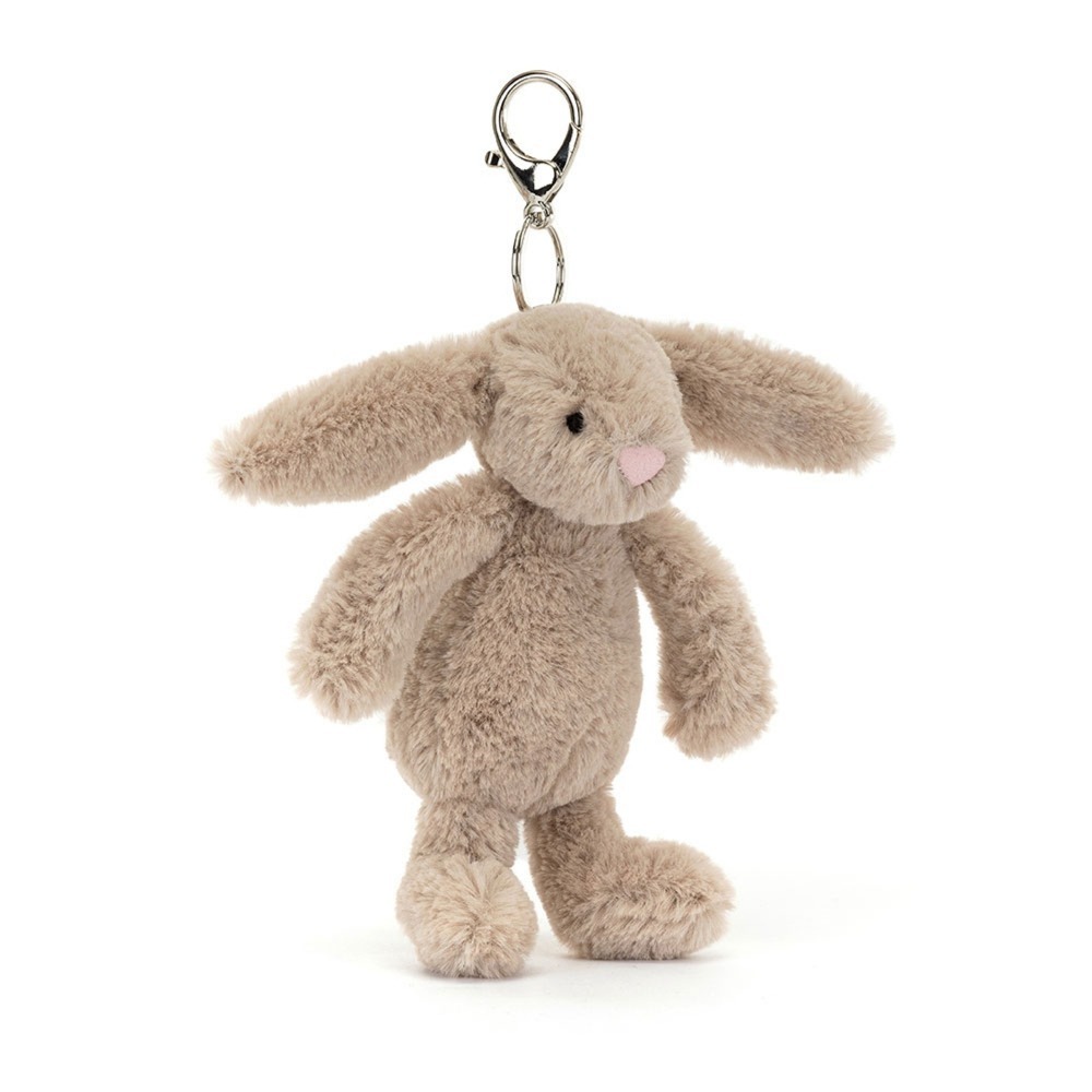 Jellycat 兔子吊飾 拿鐵色 保證正品 (韓國直購)-細節圖2