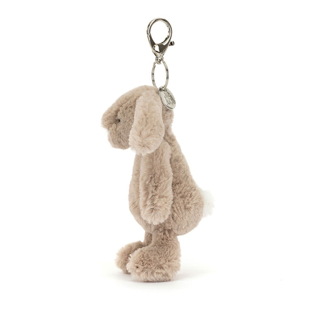 Jellycat 兔子吊飾 拿鐵色 保證正品 (韓國直購)-細節圖3