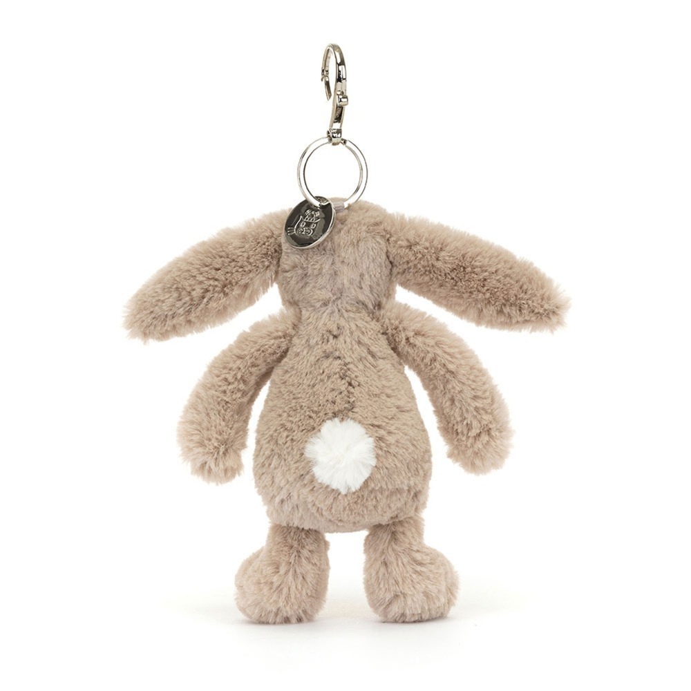 Jellycat 兔子吊飾 拿鐵色 保證正品 (韓國直購)-細節圖4