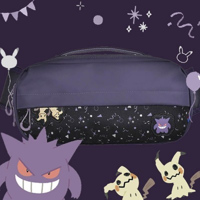 佳里金佳人｜【HORI】NS2- 幽靈派對 主機收納單肩包(耿鬼.謎擬Q)-細節圖5