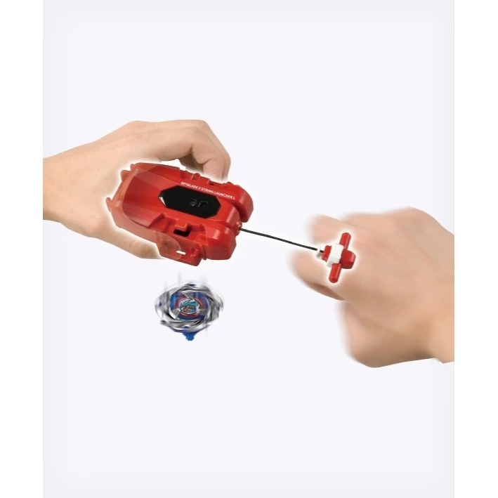 戰鬥陀螺 BEYBLADE X BX-47 左迴旋風發射器 【紅】-細節圖4