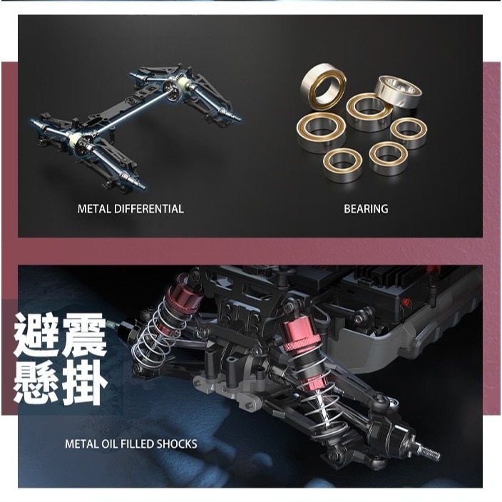 1:16 4WD BUGGY HYPER GO 遙控越野車-細節圖4