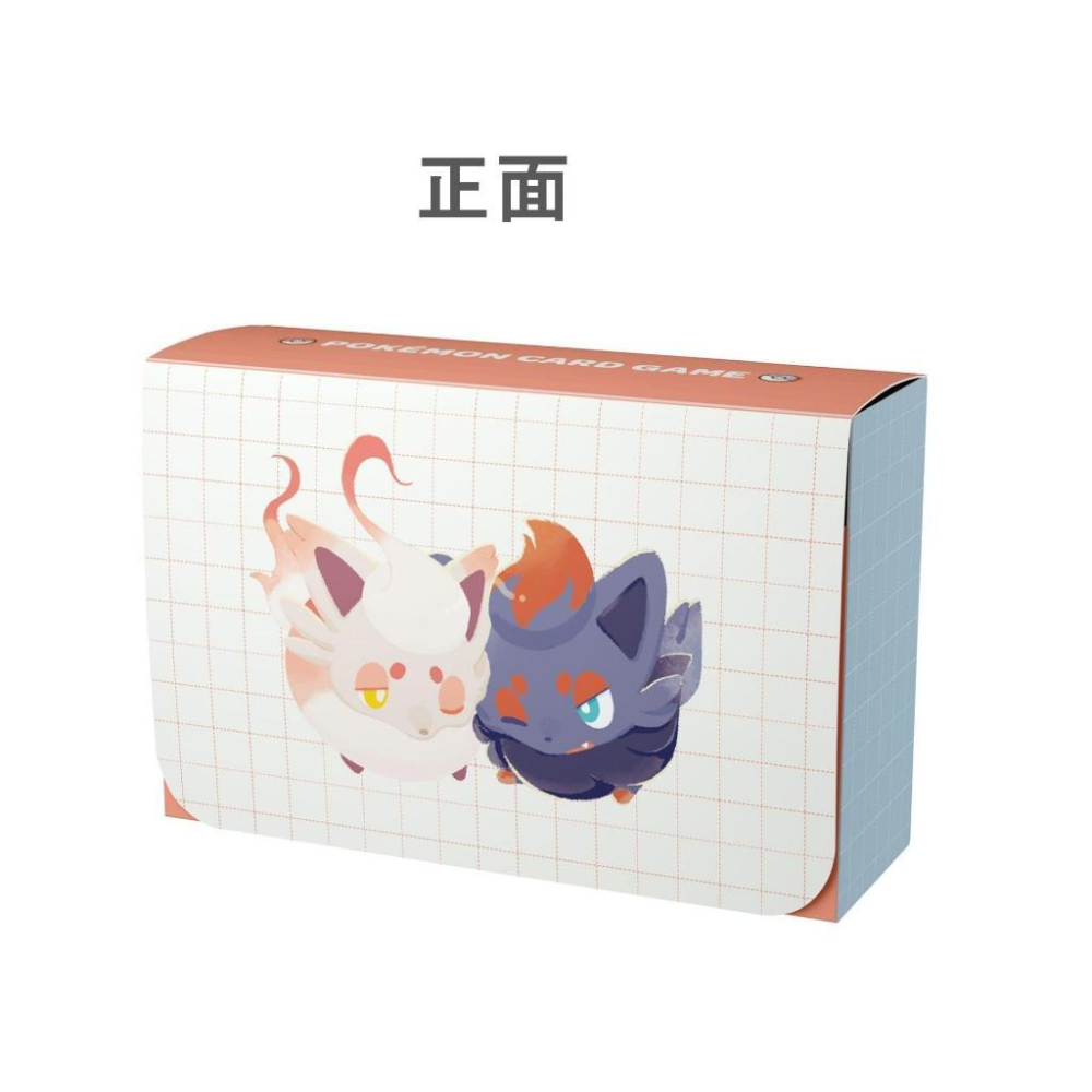 寶可夢卡牌 日本直購 寶可夢中心限定 索羅亞&洗翠索羅亞 雙層卡盒-細節圖2