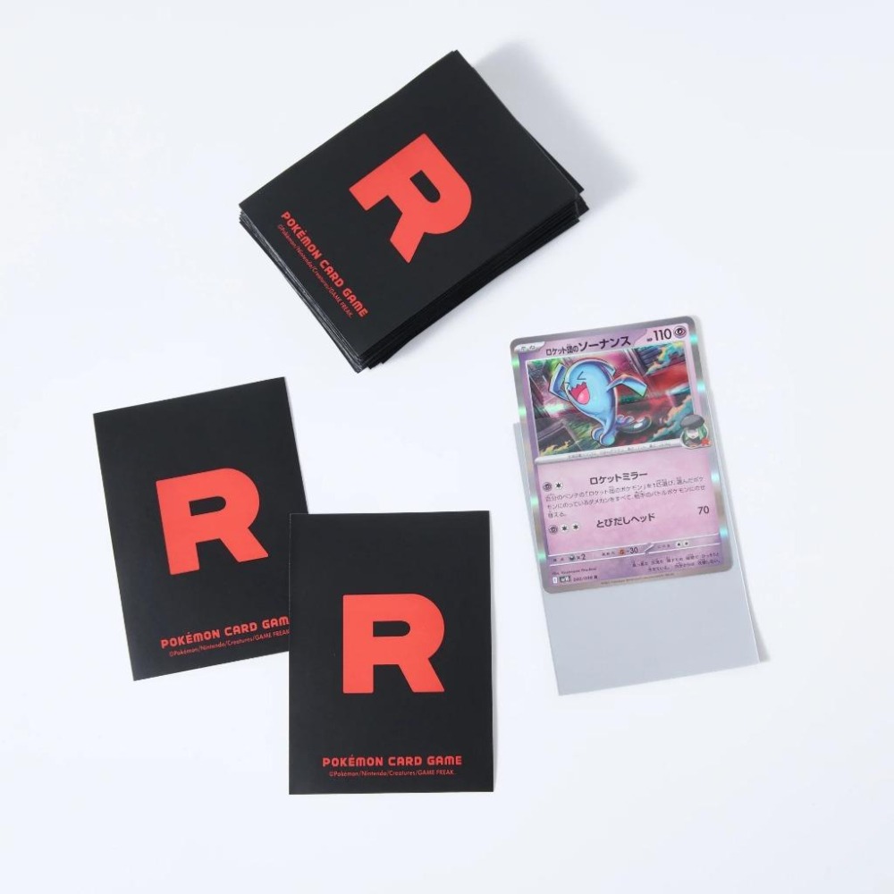 寶可夢卡牌 日本直購寶可夢中心 卡套 火箭隊-細節圖3